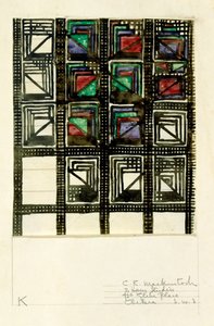 Design tessile da Charles Rennie Mackintosh